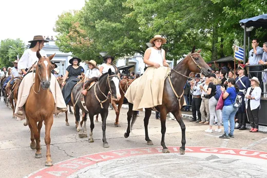 El desfile gaucho